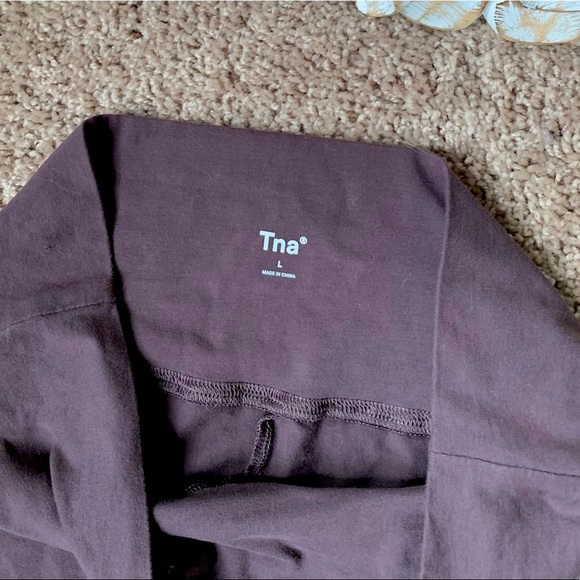 Aritzia TNAchill hi kick flare legging. Dark Cocoa - Picture 3 of 3
